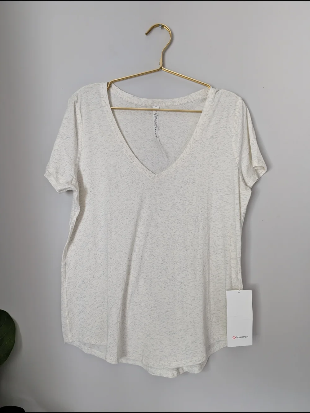 NWT Lululemon Love Tee- Cream